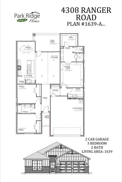 2D floor plan layout of this home in , Abilene, TX (Image 1). 2D floor plan layout of this home in , Abilene, TX (Image 1).