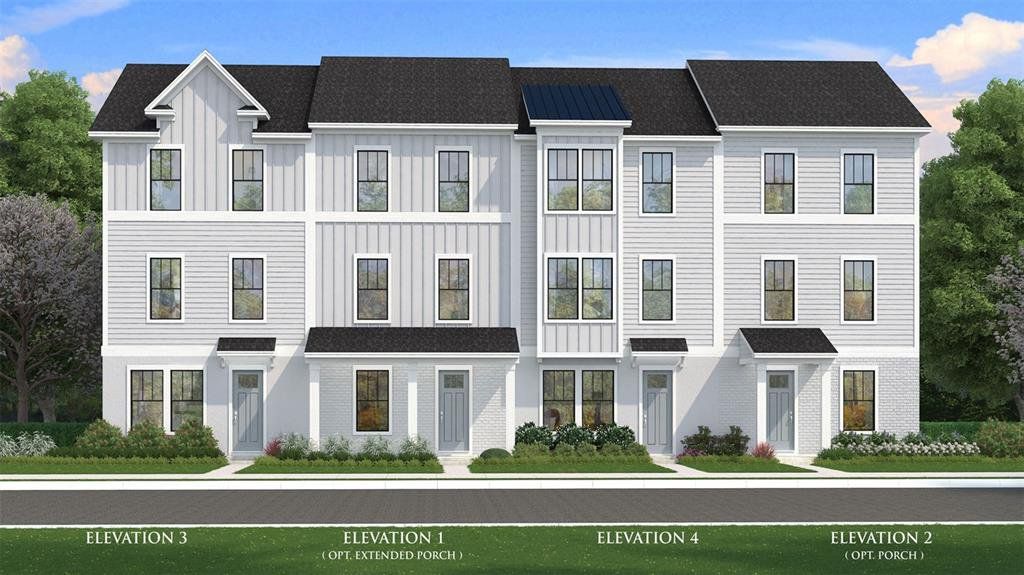 Front exterior of a new home in Parkview at Hamlin, Winter Garden, FL, highlighting curb appeal (Image 1).