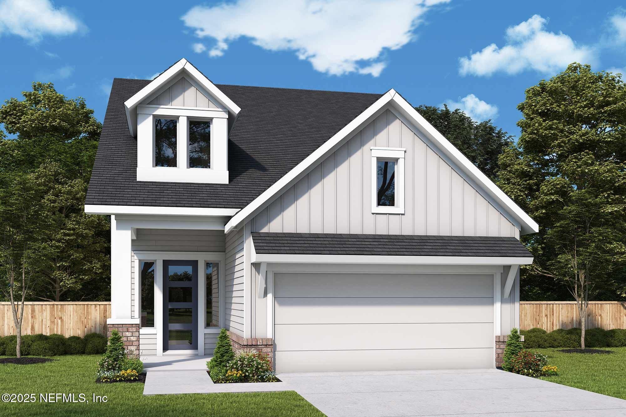 Front exterior of a new home in , Ponte Vedra, FL, highlighting curb appeal (Image 1). Front exterior of a new home in , Ponte Vedra, FL, highlighting curb appeal (Image 1).