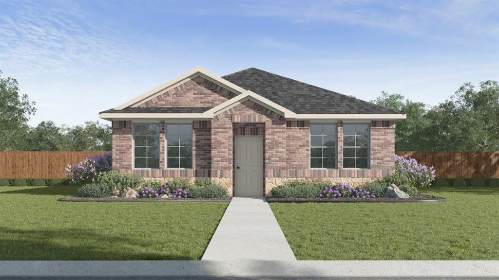 Front exterior of a new home in Magnolia at Legacy Hills, Celina, TX, highlighting curb appeal (Image 1). Front exterior of a new home in Magnolia at Legacy Hills, Celina, TX, highlighting curb appeal (Image 1).