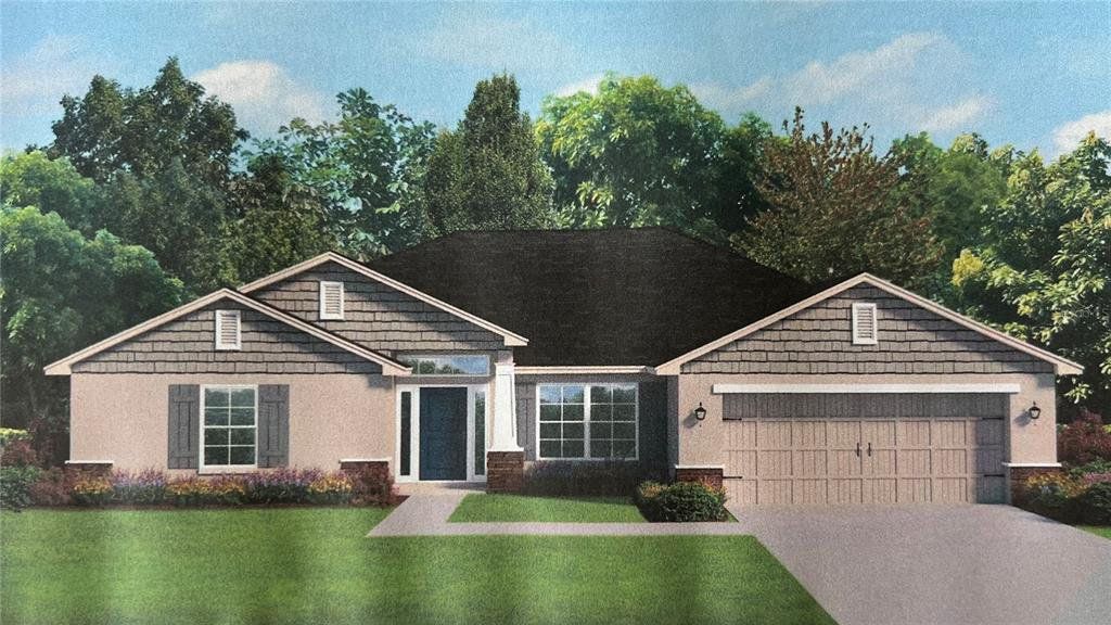 Front exterior of a new home in South Gulf Cove, Port Charlotte, FL, highlighting curb appeal (Image 1). Front exterior of a new home in South Gulf Cove, Port Charlotte, FL, highlighting curb appeal (Image 1).