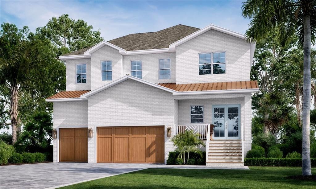 Front exterior of a new home in , Tampa, FL, highlighting curb appeal (Image 1). Front exterior of a new home in , Tampa, FL, highlighting curb appeal (Image 1).
