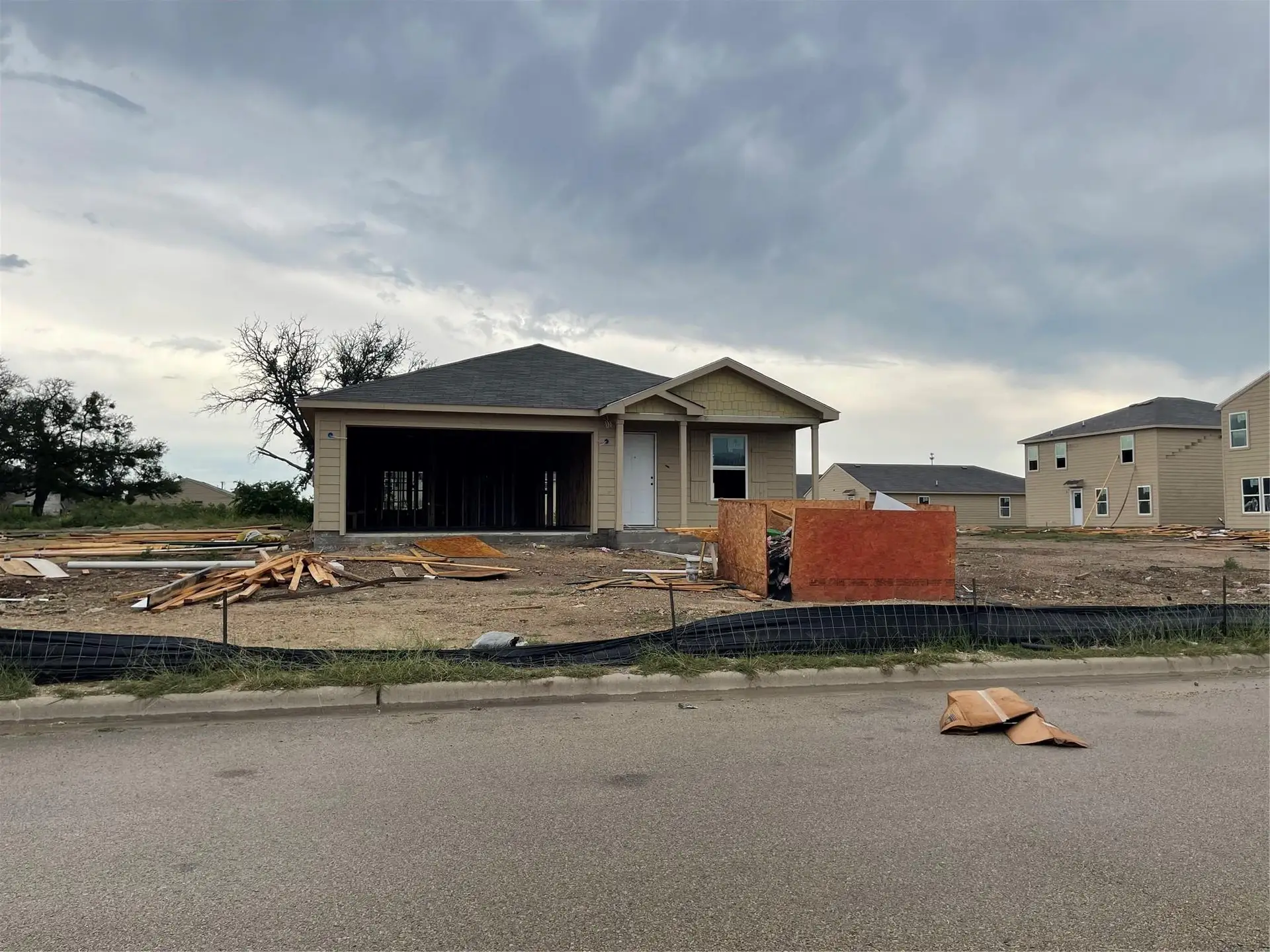 View of front of property with an attached garage View of front of property with an attached garage