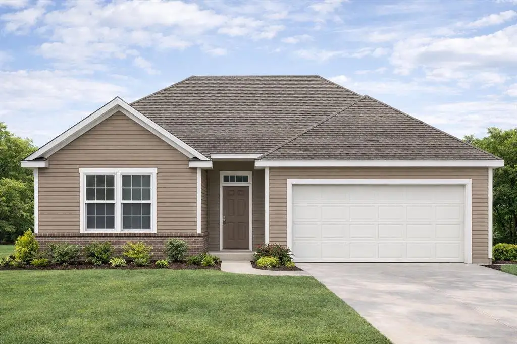 Front exterior of a new home in , Mount Vernon, TX, highlighting curb appeal (Image 1). Front exterior of a new home in , Mount Vernon, TX, highlighting curb appeal (Image 1).
