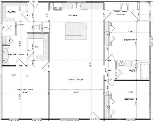 2D floor plan layout of this home in , Fort Lawn, SC (Image 1). 2D floor plan layout of this home in , Fort Lawn, SC (Image 1).