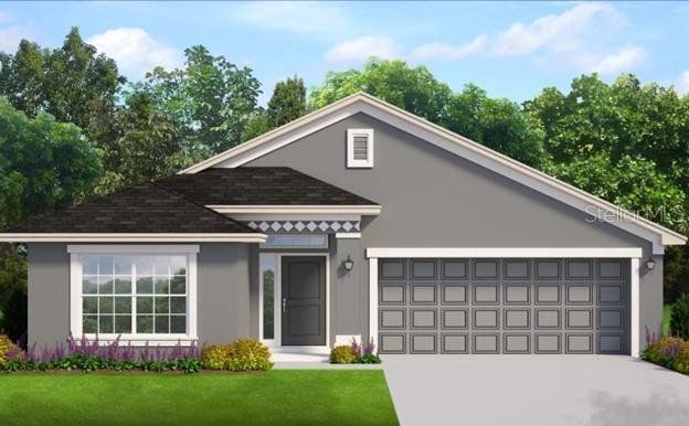 Front exterior of a new home in , Ocala, FL, highlighting curb appeal (Image 1). Front exterior of a new home in , Ocala, FL, highlighting curb appeal (Image 1).