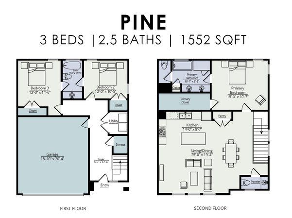 2D floor plan layout for the Pine by MTY Builders in Northew Square, Houston, TX (Image 1). 2D floor plan layout for the Pine by MTY Builders in Northew Square, Houston, TX (Image 1).