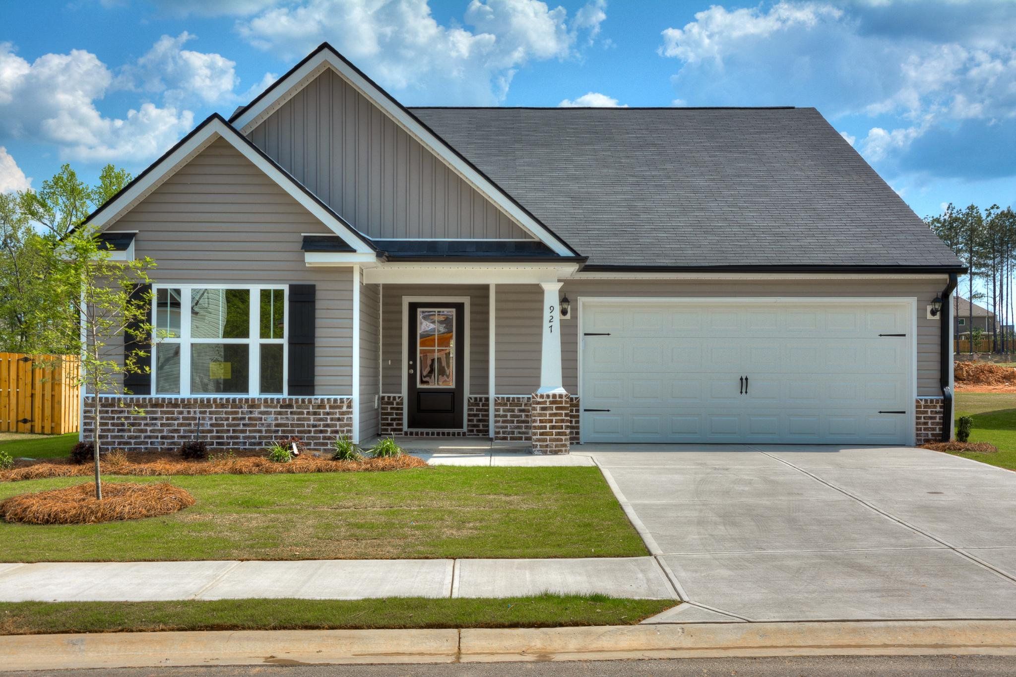 Image 1 representing the Sierra by Winchester Homebuilders in Orchard Park, Covington, GA.