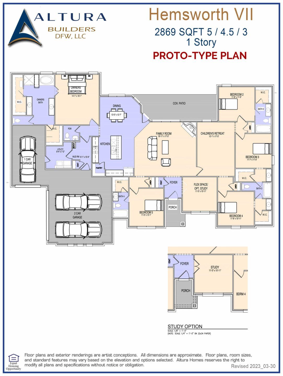 2D floor plan layout for the Hemsworth VII by Altura Homes in Heritage, Heath, TX (Image 1). 2D floor plan layout for the Hemsworth VII by Altura Homes in Heritage, Heath, TX (Image 1).