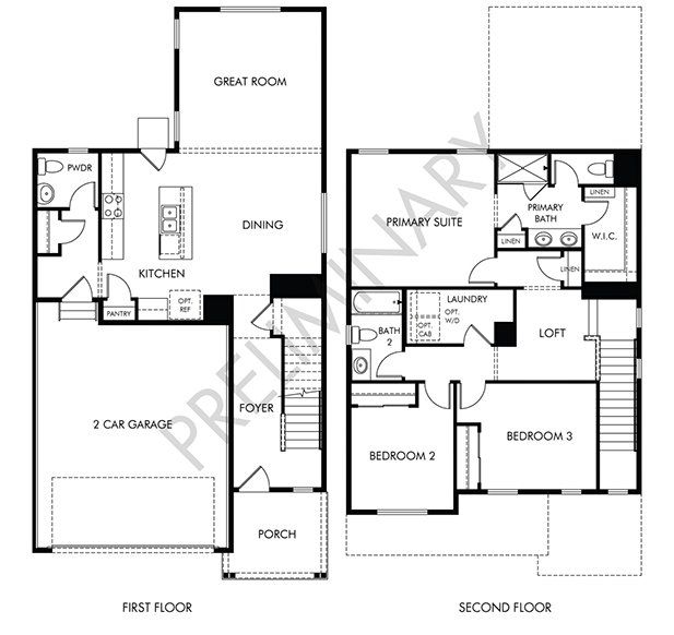 2D floor plan layout of this home in Lake Bluff, Greeley, CO (Image 1). 2D floor plan layout of this home in Lake Bluff, Greeley, CO (Image 1).