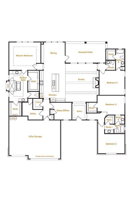 Lancaster Floor Plan Layout, new home in the Highland Estates, San Antonio | Sitterle Homes Lancaster Floor Plan Layout, new home in the Highland Estates, San Antonio | Sitterle Homes