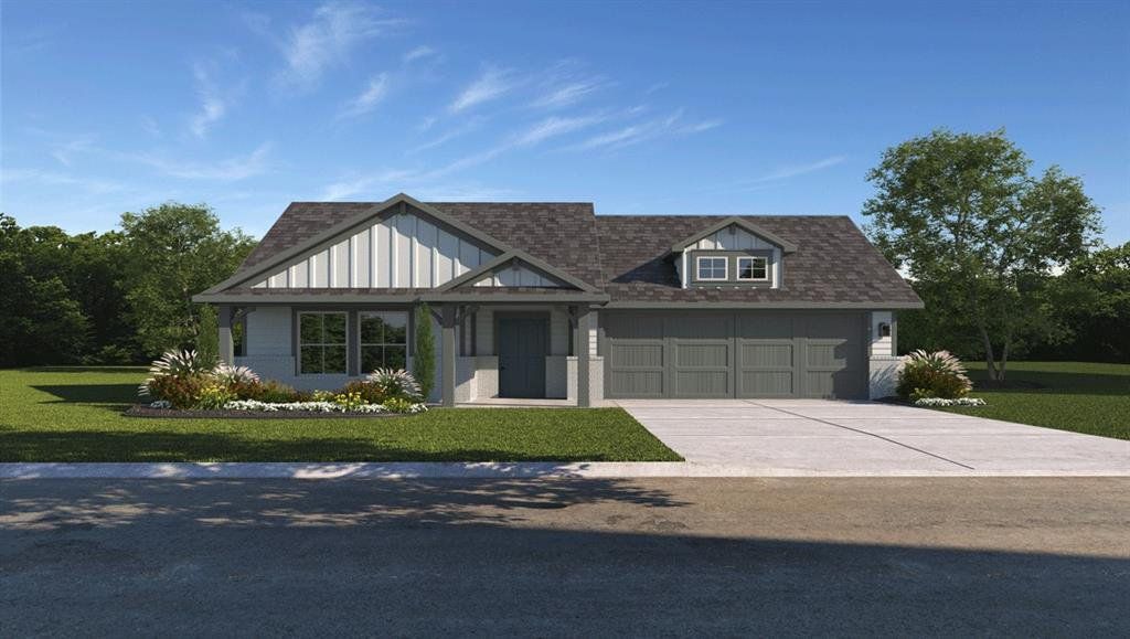 Front exterior of a new home in Park Meadows, Lorena, TX, highlighting curb appeal (Image 1). Front exterior of a new home in Park Meadows, Lorena, TX, highlighting curb appeal (Image 1).