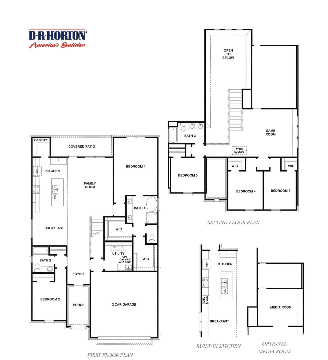 2D floor plan layout for the NASH by D.R. Horton in Harvest Green, Richmond, TX (Image 1). 2D floor plan layout for the NASH by D.R. Horton in Harvest Green, Richmond, TX (Image 1).