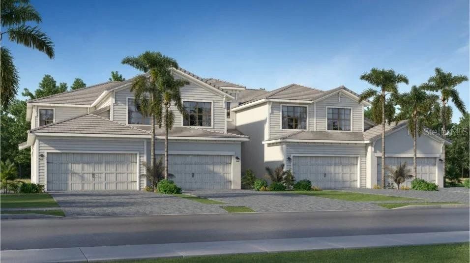 Front exterior of a new home in Legends Cove, Bradenton, FL, highlighting curb appeal (Image 1). Front exterior of a new home in Legends Cove, Bradenton, FL, highlighting curb appeal (Image 1).