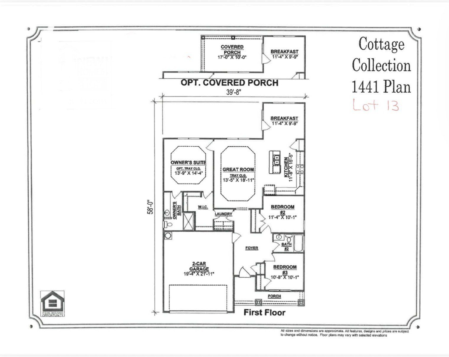 2D floor plan layout of this home in Williams Place, Murfreesboro, TN (Image 1). 2D floor plan layout of this home in Williams Place, Murfreesboro, TN (Image 1).