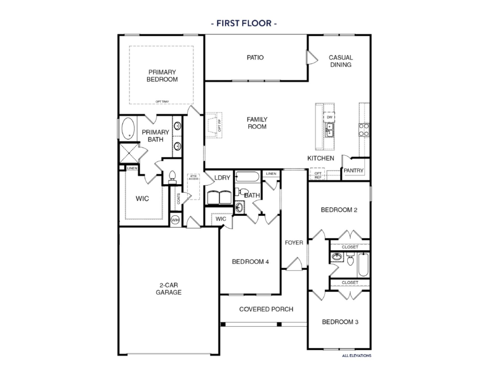 2D floor plan layout of this home in Fairview Chase, Covington, GA (Image 1). 2D floor plan layout of this home in Fairview Chase, Covington, GA (Image 1).