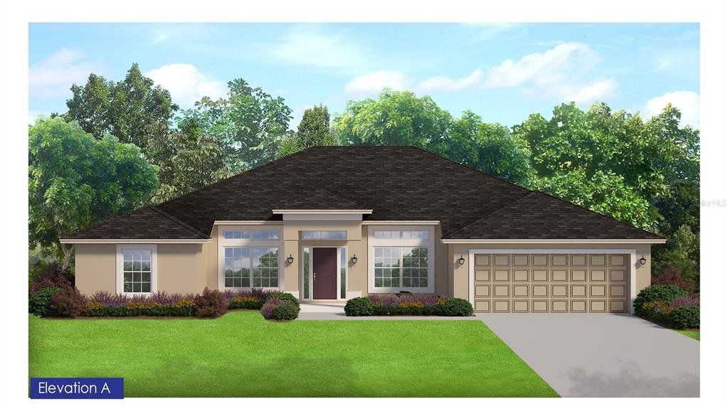 Front exterior of a new home in , North Port, FL, highlighting curb appeal (Image 1). Front exterior of a new home in , North Port, FL, highlighting curb appeal (Image 1).