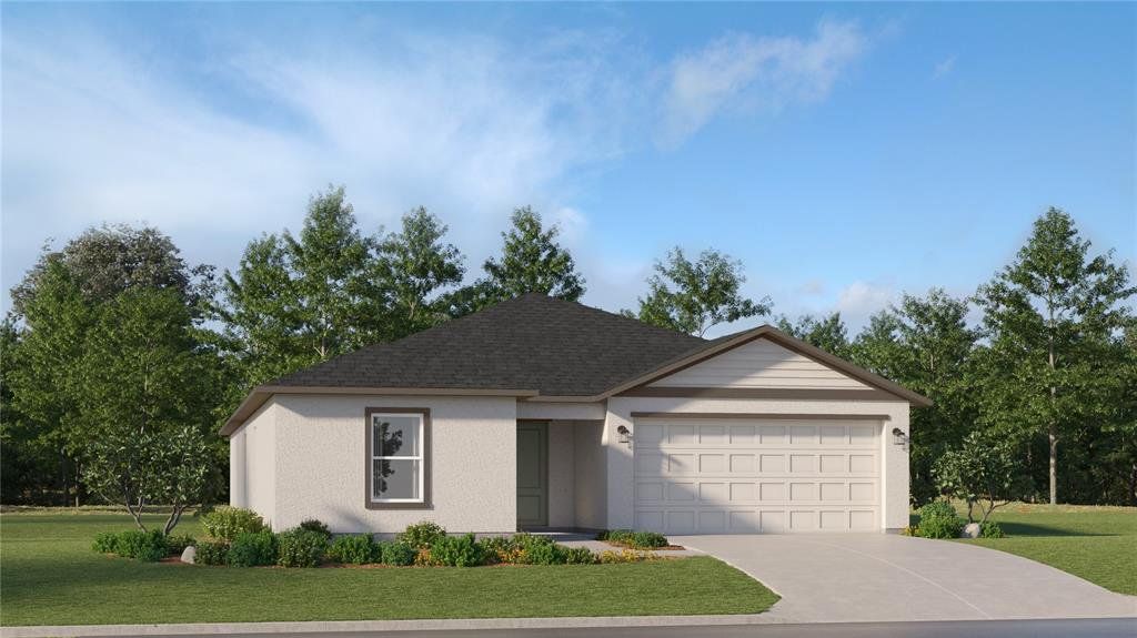 Front exterior of a new home in Heath Preserve, Ocala, FL, highlighting curb appeal (Image 1). Front exterior of a new home in Heath Preserve, Ocala, FL, highlighting curb appeal (Image 1).