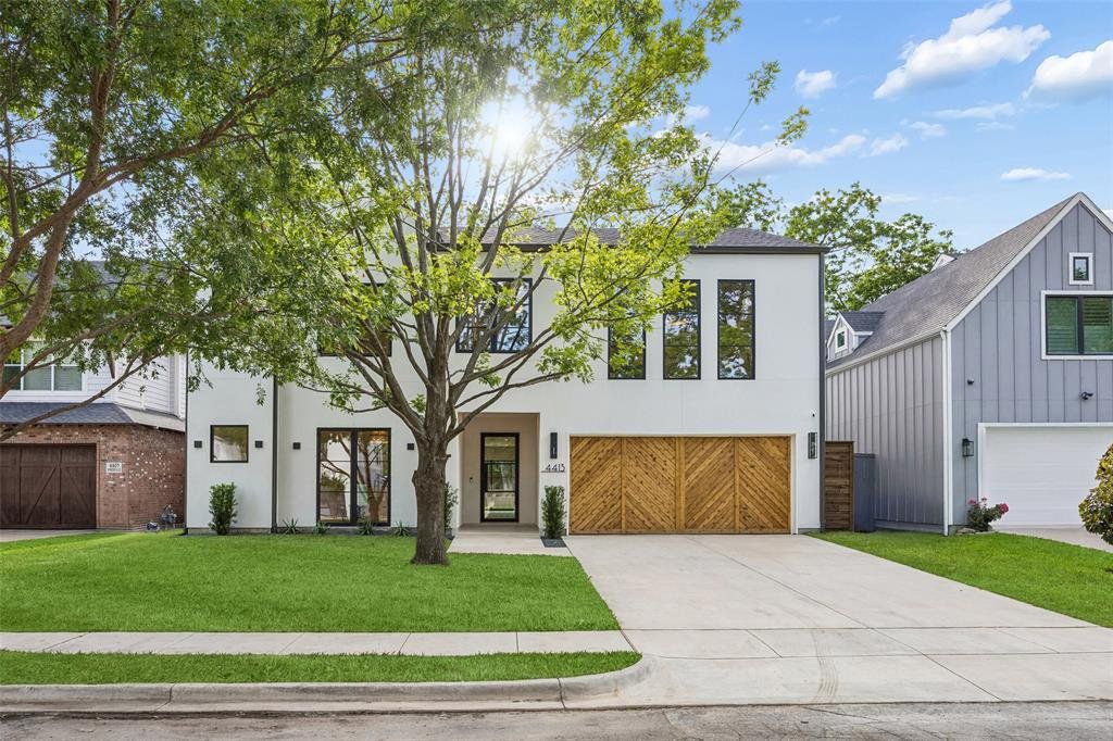 Front exterior of a new home in , Dallas, TX, highlighting curb appeal (Image 1). Front exterior of a new home in , Dallas, TX, highlighting curb appeal (Image 1).