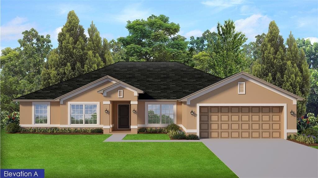 Front exterior of a new home in North Port, North Port, FL, highlighting curb appeal (Image 1). Front exterior of a new home in North Port, North Port, FL, highlighting curb appeal (Image 1).