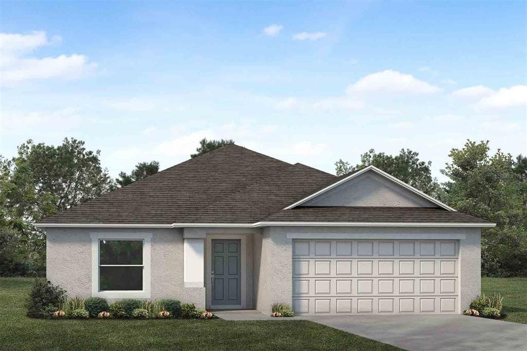 Front exterior of a new home in , Bartow, FL, highlighting curb appeal (Image 1). Front exterior of a new home in , Bartow, FL, highlighting curb appeal (Image 1).