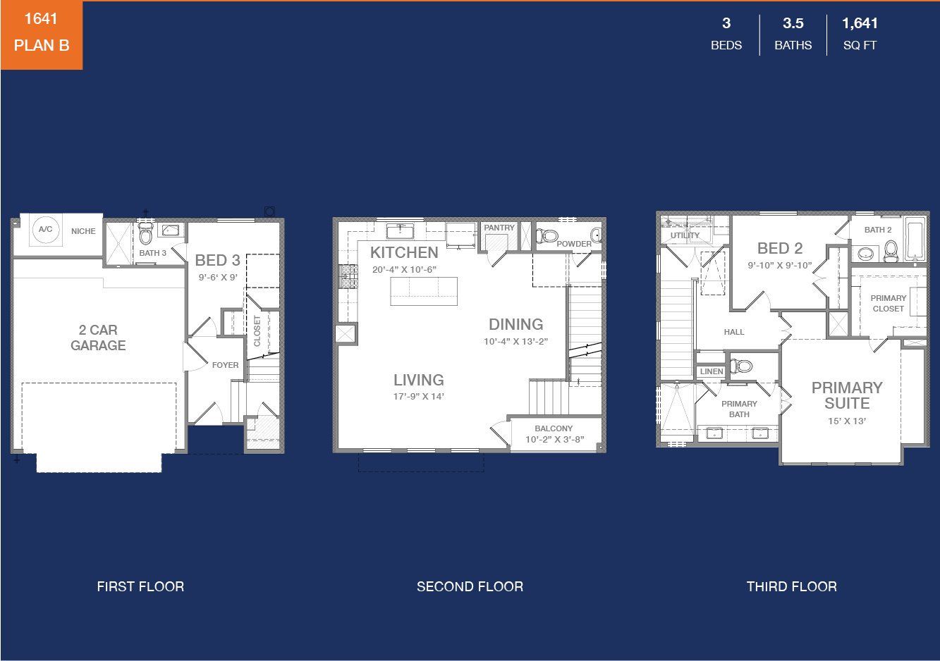 2D floor plan layout for the B by Oracle City Homes in Rachel Manor, Houston, TX (Image 1). 2D floor plan layout for the B by Oracle City Homes in Rachel Manor, Houston, TX (Image 1).