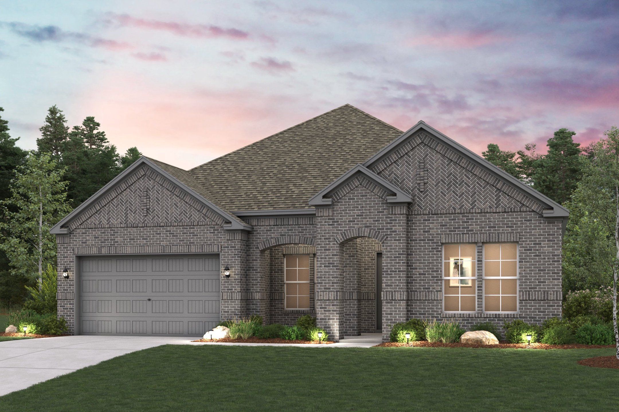 Representative exterior photo of a completed home built from the Bradberry by Century Communities in Anna Town Square, Anna, TX (Image 1). Representative exterior photo of a completed home built from the Bradberry by Century Communities in Anna Town Square, Anna, TX (Image 1).