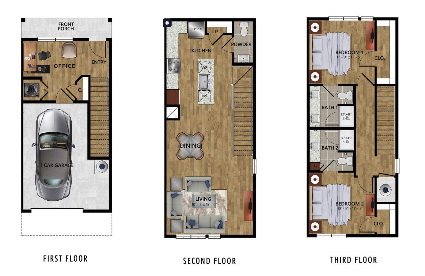 2D floor plan layout for the 2A by Urban Genesis in Grayson House, San Antonio, TX (Image 1). 2D floor plan layout for the 2A by Urban Genesis in Grayson House, San Antonio, TX (Image 1).