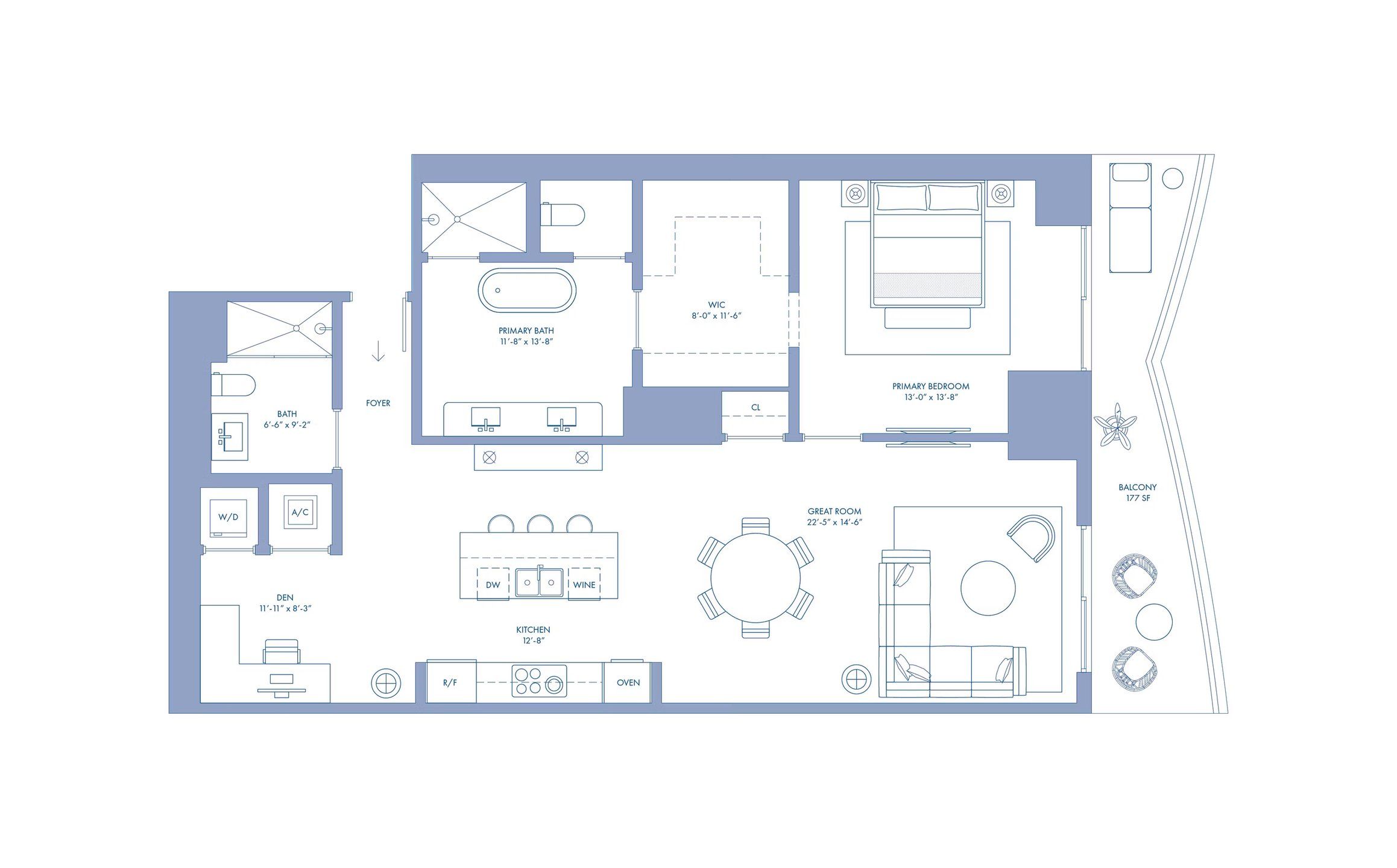 2D floor plan layout for the 04 Lvl 9-18 by Mast Capital in Cipriani Residences Miami, Miami, FL (Image 1). 2D floor plan layout for the 04 Lvl 9-18 by Mast Capital in Cipriani Residences Miami, Miami, FL (Image 1).