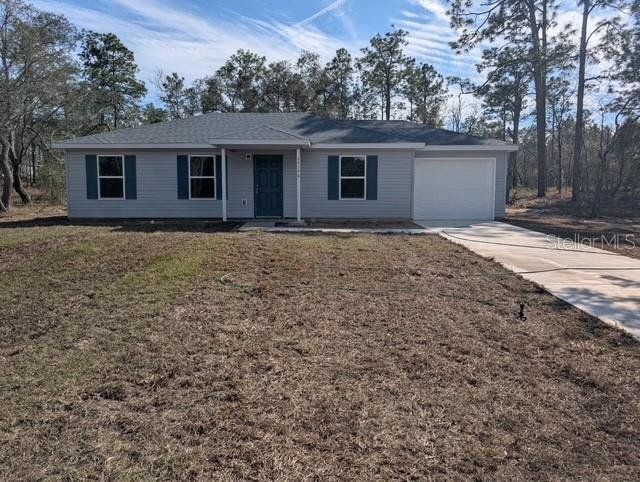 Front exterior of a new home in , Dunnellon, FL, highlighting curb appeal (Image 1). Front exterior of a new home in , Dunnellon, FL, highlighting curb appeal (Image 1).