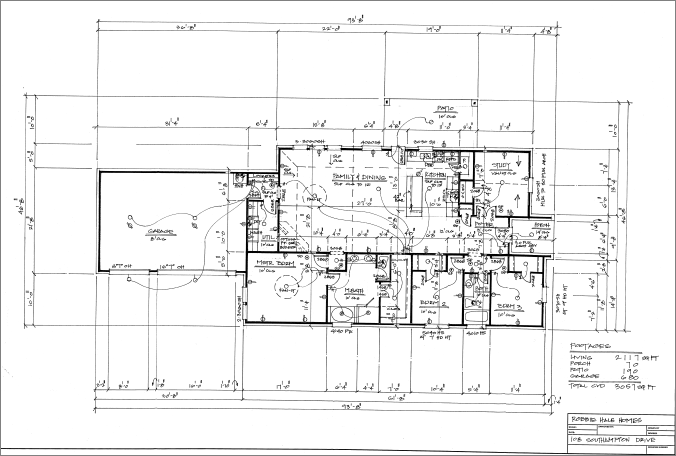 2D floor plan layout for the 2117 by Robbie Hale Homes in High Meadows Estates, Nevada, TX (Image 1). 2D floor plan layout for the 2117 by Robbie Hale Homes in High Meadows Estates, Nevada, TX (Image 1).