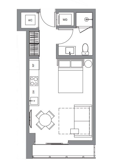 2D floor plan layout for the 12A by Aria Development Group in 501 First Miami, Miami, FL (Image 1). 2D floor plan layout for the 12A by Aria Development Group in 501 First Miami, Miami, FL (Image 1).
