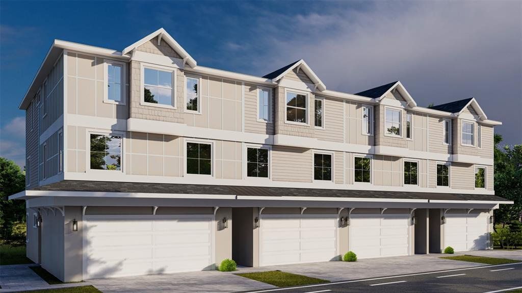 Front exterior of a new home in , Tampa, FL, highlighting curb appeal (Image 1). Front exterior of a new home in , Tampa, FL, highlighting curb appeal (Image 1).