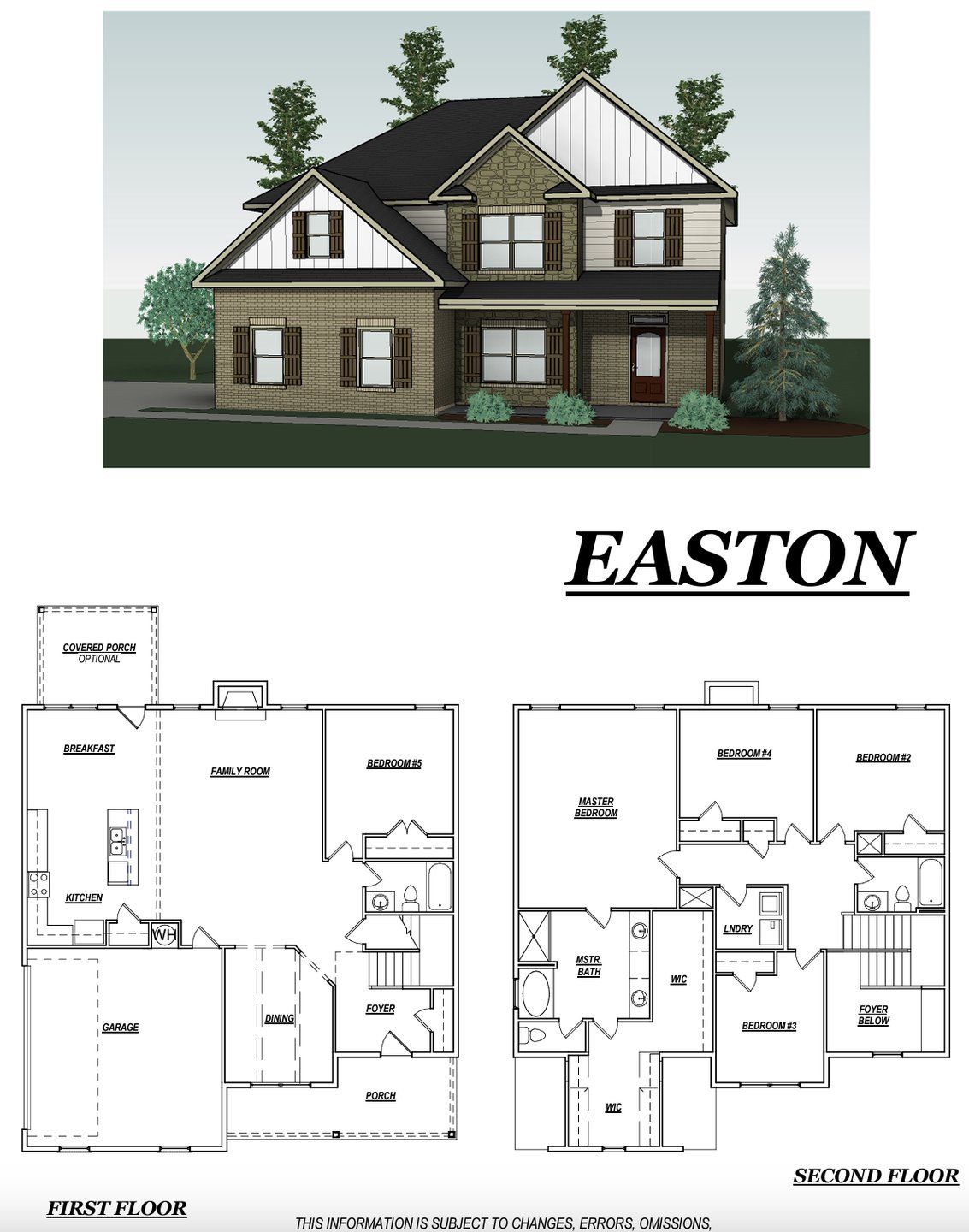 2D floor plan layout for the Easton by Capshaw in Shadow Creek, Jackson, GA (Image 1). 2D floor plan layout for the Easton by Capshaw in Shadow Creek, Jackson, GA (Image 1).