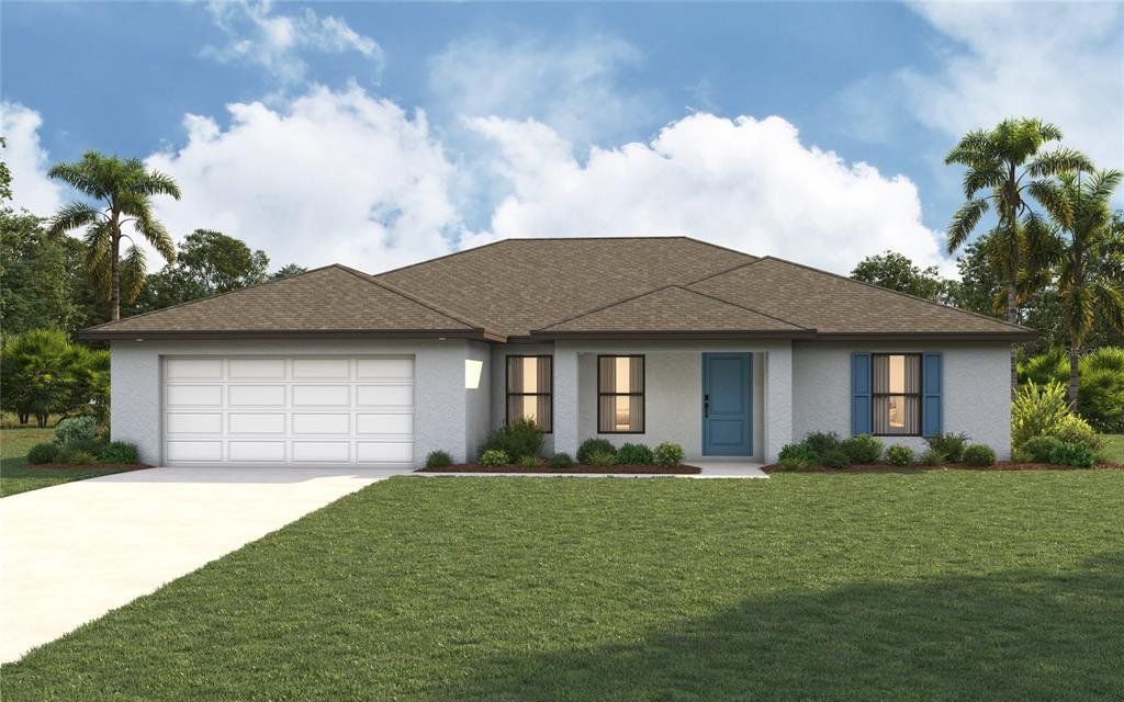 Front exterior of a new home in , Port Charlotte, FL, highlighting curb appeal (Image 1). Front exterior of a new home in , Port Charlotte, FL, highlighting curb appeal (Image 1).