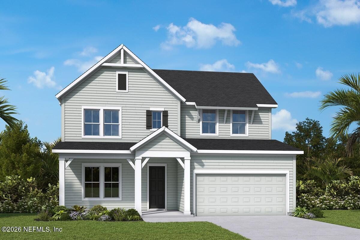 Front exterior of a new home in , Jacksonville, FL, highlighting curb appeal (Image 1). Front exterior of a new home in , Jacksonville, FL, highlighting curb appeal (Image 1).