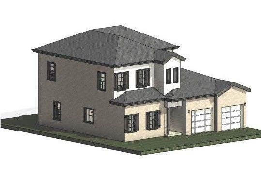 Exterior rendering of this home design in , Jonesboro, GA (Image 1).