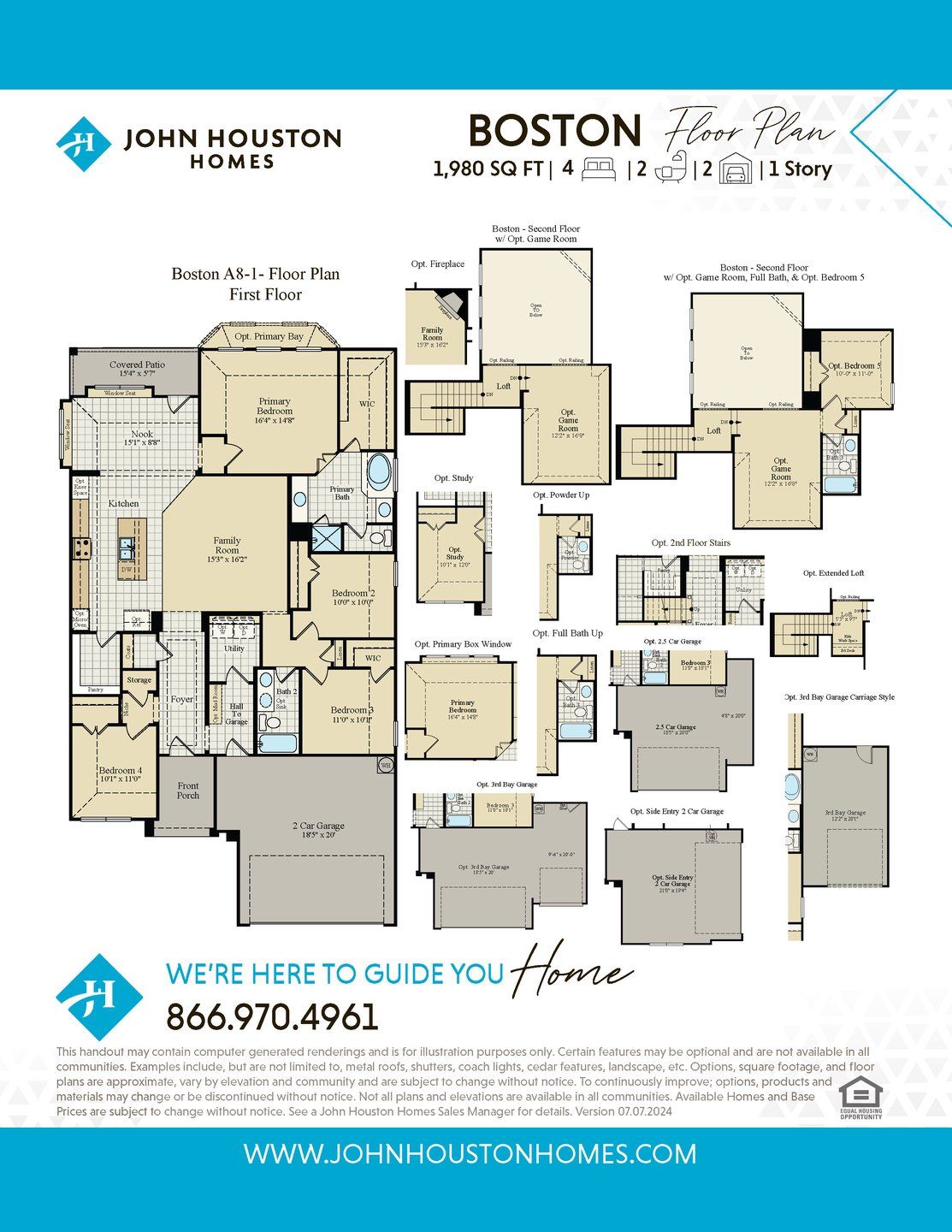 2D floor plan layout for the Boston by John Houston Homes in Vista Point, Grandview, TX (Image 1). 2D floor plan layout for the Boston by John Houston Homes in Vista Point, Grandview, TX (Image 1).