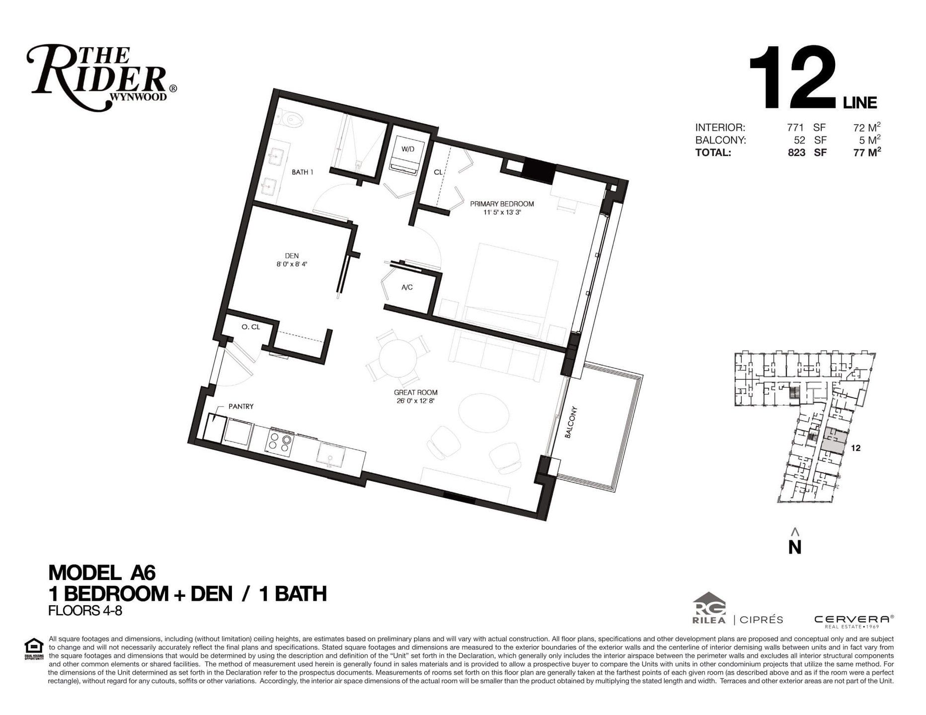 Image 1 representing the A6 by Rilea Group in The Rider Wynwood, Miami, FL. Image 1 representing the A6 by Rilea Group in The Rider Wynwood, Miami, FL.