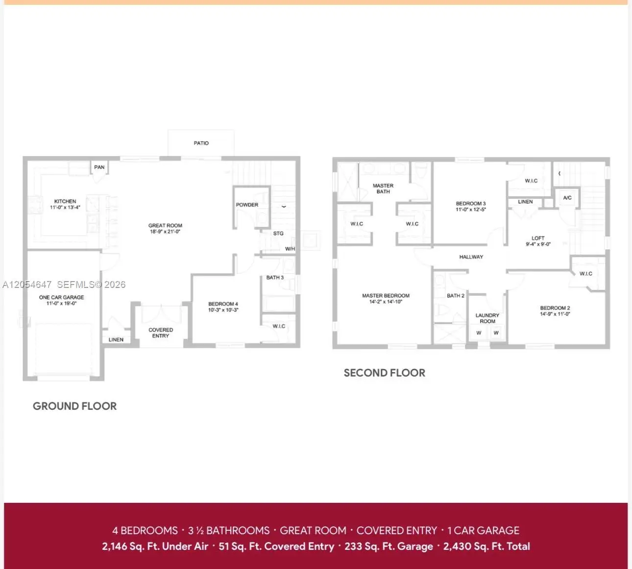 2D floor plan layout of this home in , Miami, FL (Image 1). 2D floor plan layout of this home in , Miami, FL (Image 1).