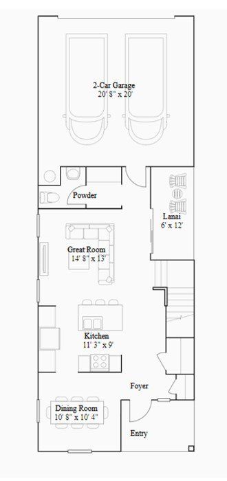 Virtually staged. Virtually staged.