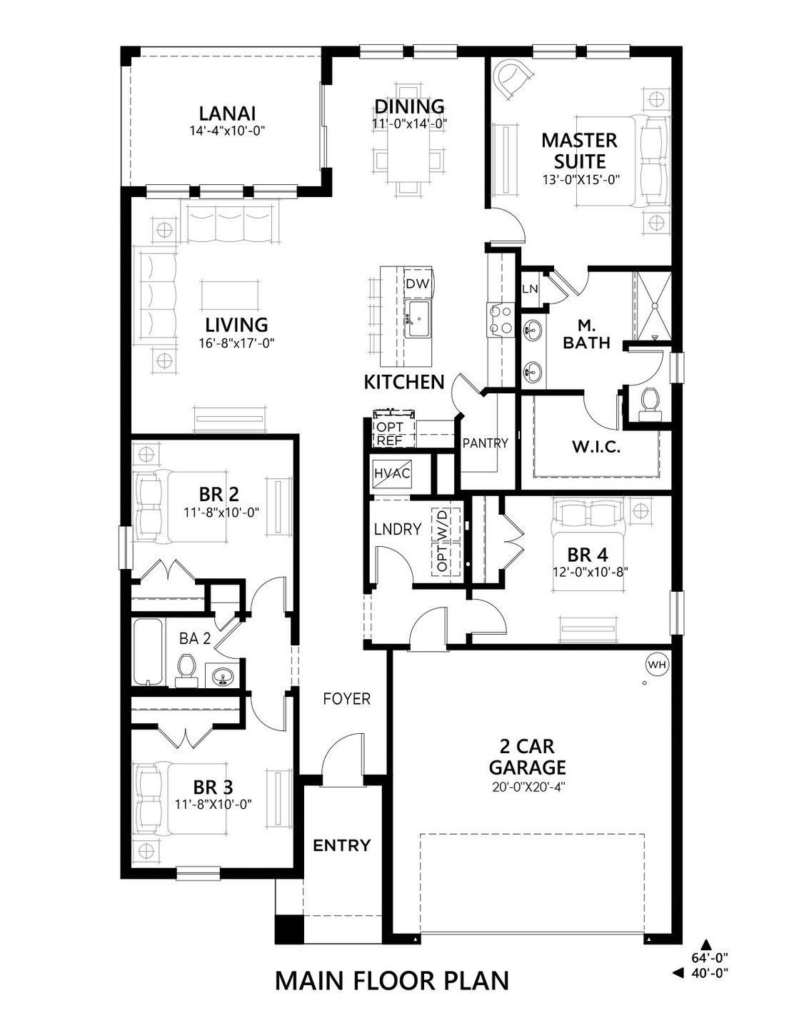 2D floor plan layout of this home in Two Rivers, Zephyrhills, FL (Image 1). 2D floor plan layout of this home in Two Rivers, Zephyrhills, FL (Image 1).