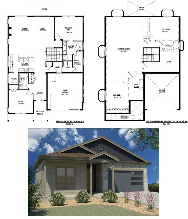 2D floor plan layout for the 200 by Von’s Colorado Concepts in Avalon Meadows, Boulder, CO (Image 1). 2D floor plan layout for the 200 by Von’s Colorado Concepts in Avalon Meadows, Boulder, CO (Image 1).