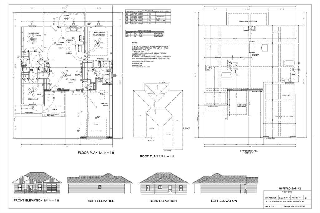 2D floor plan layout of this home in , Buffalo Gap, TX (Image 1). 2D floor plan layout of this home in , Buffalo Gap, TX (Image 1).
