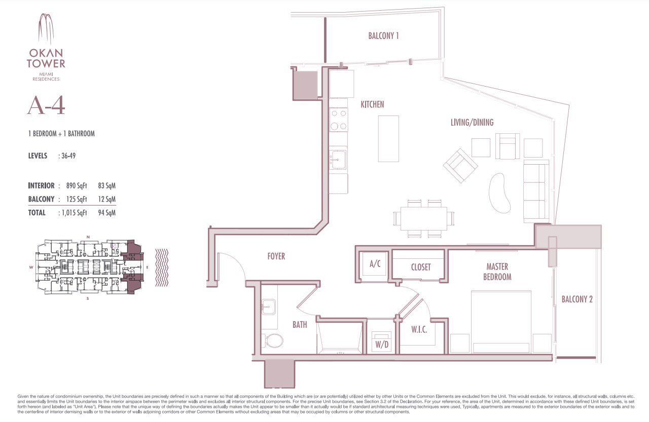 Image 1 representing the A 4 by Okan Group Development in Okan Tower, Miami, FL. Image 1 representing the A 4 by Okan Group Development in Okan Tower, Miami, FL.
