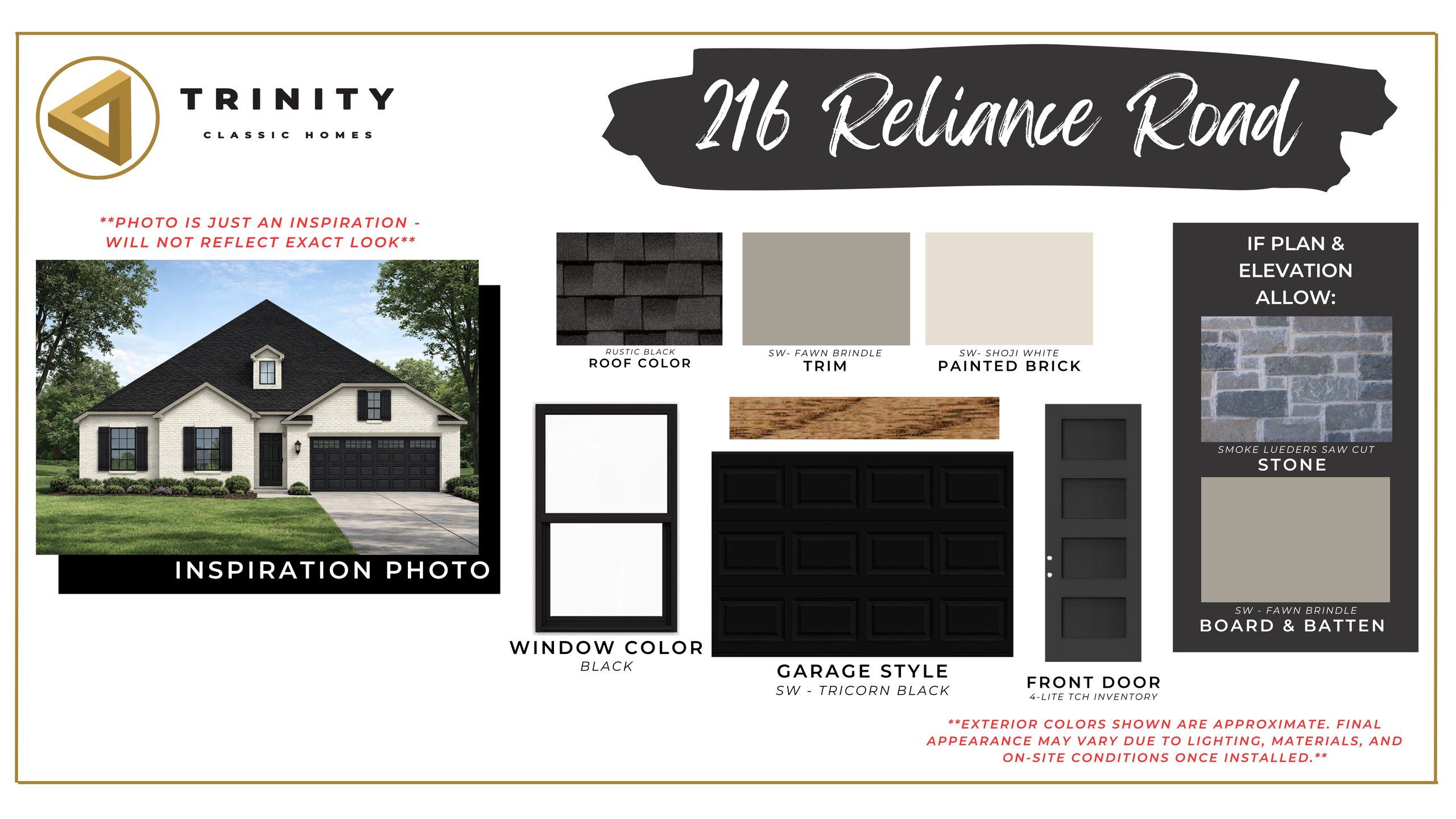 Sample of building materials used in homes in Stillwater Lake Estates, Godley (Image 1). Sample of building materials used in homes in Stillwater Lake Estates, Godley (Image 1).