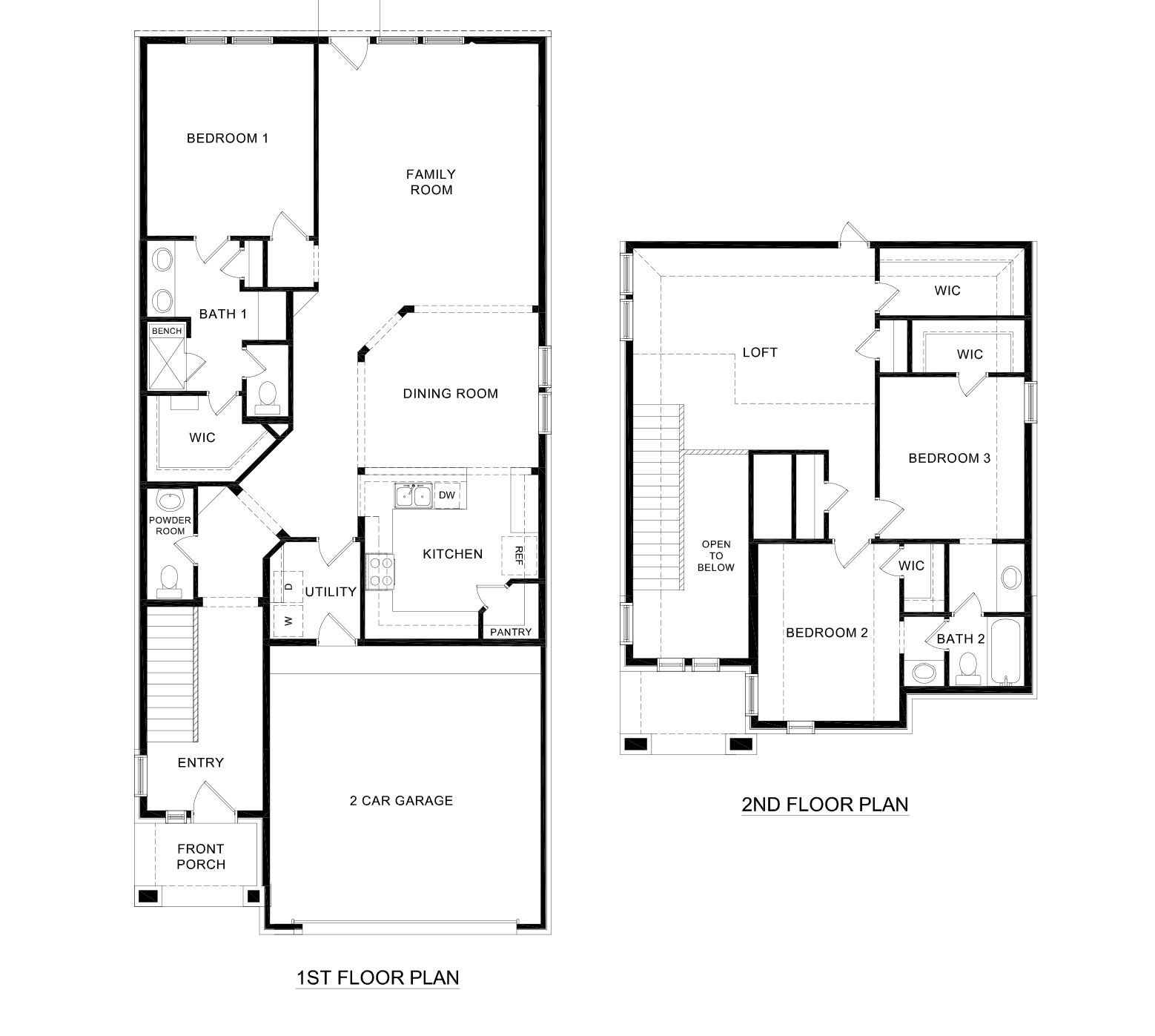 2D floor plan layout for the Tanzanite by D.R. Horton in Bel Air Village, Sherman, TX (Image 1). 2D floor plan layout for the Tanzanite by D.R. Horton in Bel Air Village, Sherman, TX (Image 1).