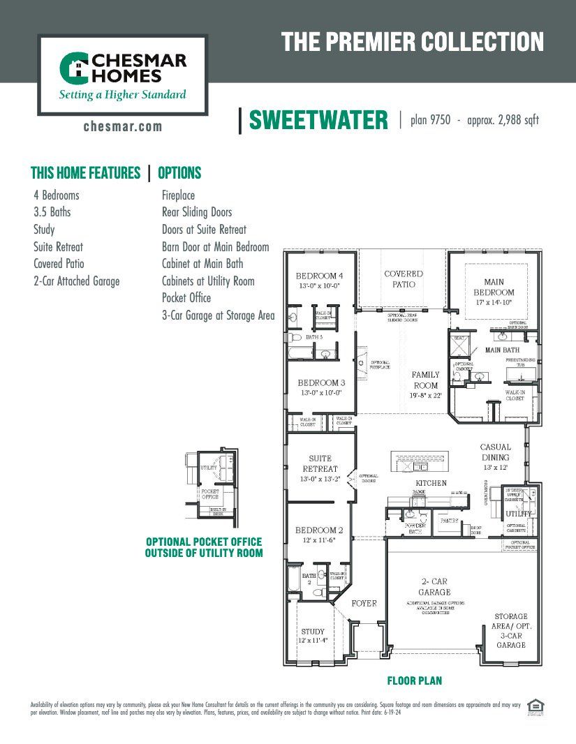 Image 1 representing the Sweetwater by Chesmar Homes in Briarley, Montgomery, TX. Image 1 representing the Sweetwater by Chesmar Homes in Briarley, Montgomery, TX.