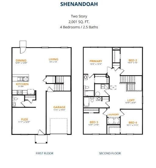 Shenandoah Floor Plan Shenandoah Floor Plan