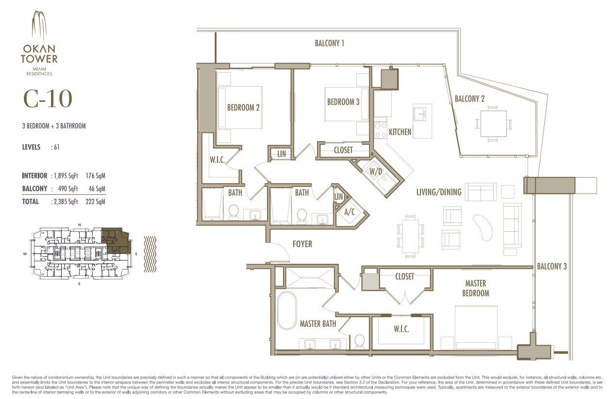 Image 1 representing the C18 by Okan Group Development in Okan Tower, Miami, FL. Image 1 representing the C18 by Okan Group Development in Okan Tower, Miami, FL.